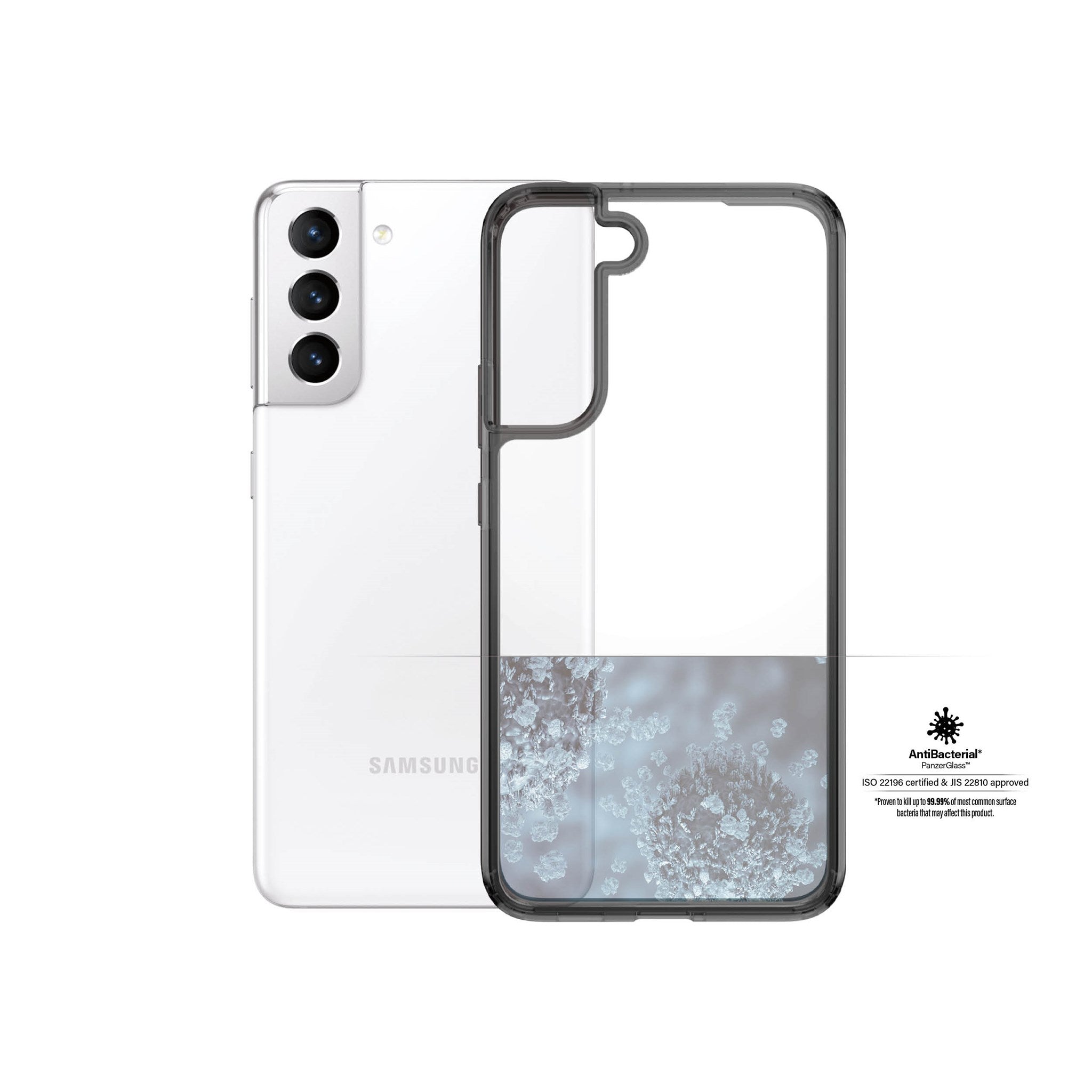 PanzerGlass® HardCase Samsung Galaxy S22 5G - Smokey Sort